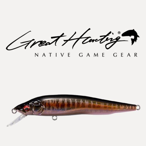 Изображение товара Воблер Megabass GH95 (suspend/суспендер, 95мм, 11гр) - LZ AUTUMN HALATION