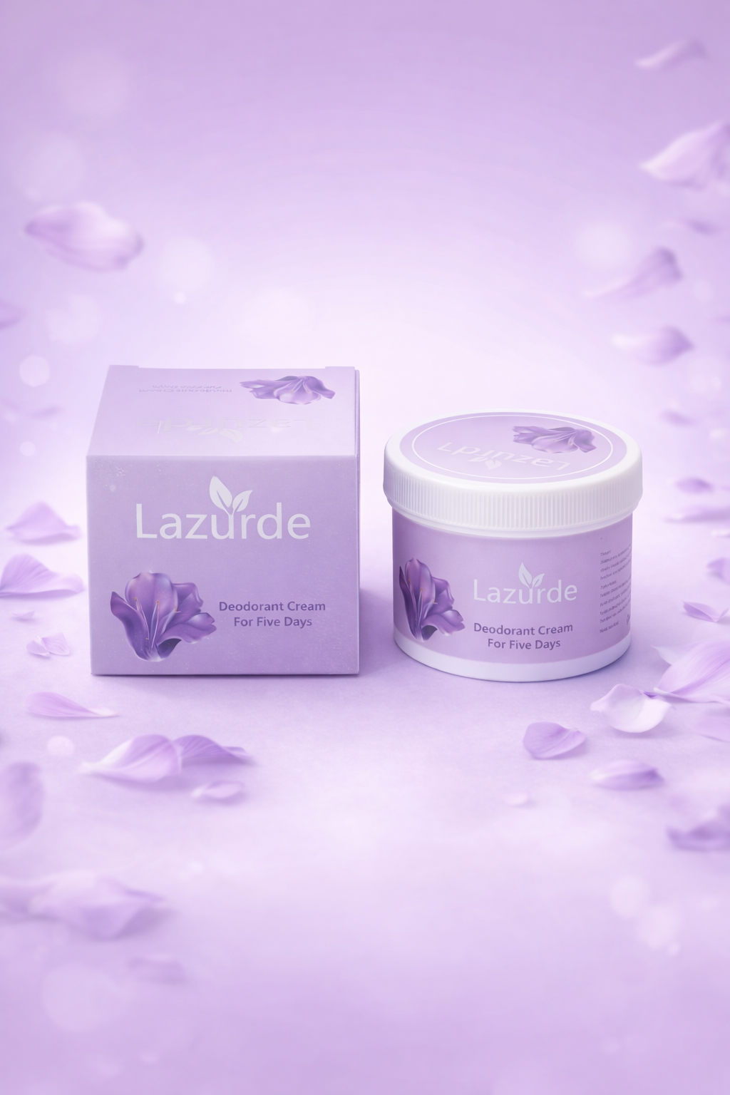 Дезодорант-антиперспирант Lazurde для женщин, крем против неприятного запаха тела, 50 г