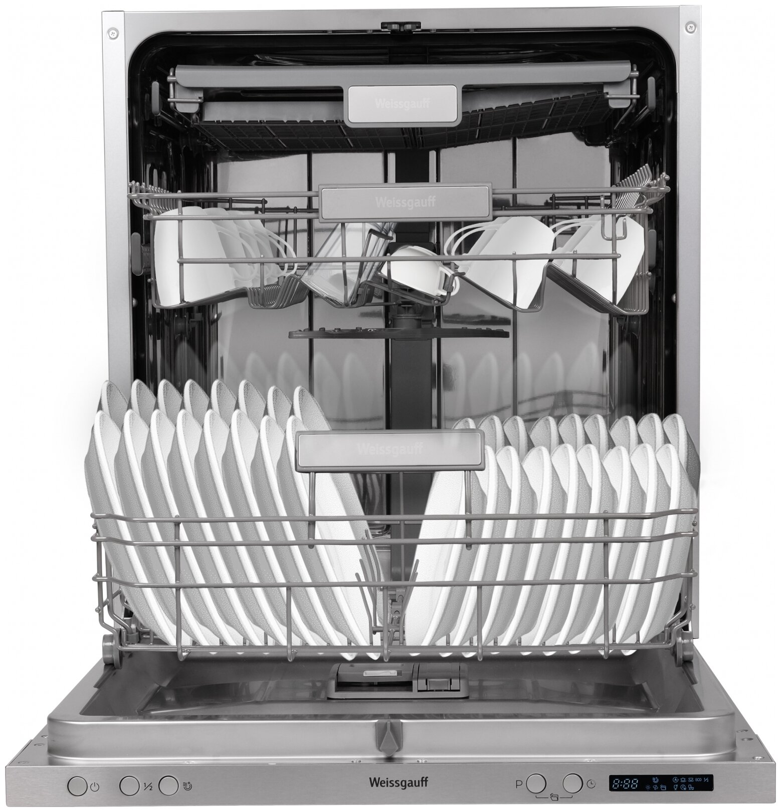Посудомоечная машина c авто-открыванием Weissgauff BDW 6063 D - фотография № 7