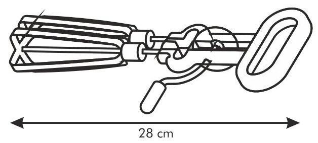 Ручной взбиватель DELICIA, шт