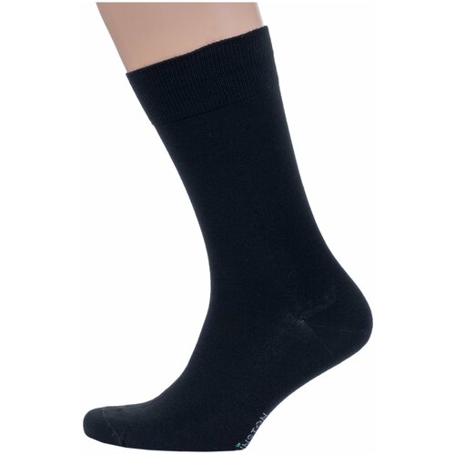 Мужские носки Grinston socks (PINGONS) черные, размер 29