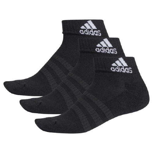 Носки adidas, черный, 3 пары