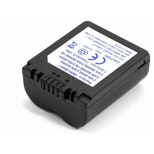 Аккумулятор для Panasonic BP-DC5-J, CGA-S006, CGR-S006E (710mAh) аккумулятор relato s006e схожий с panasonic s006e