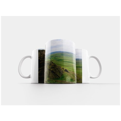 фото Кружка "англия, объединенное королевство, пейзаж" 320 мл lotsprints