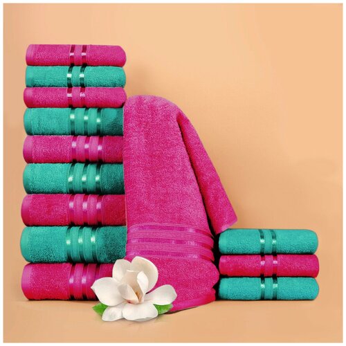 фото Dome набор из 12 полотенец harmonika цвет: