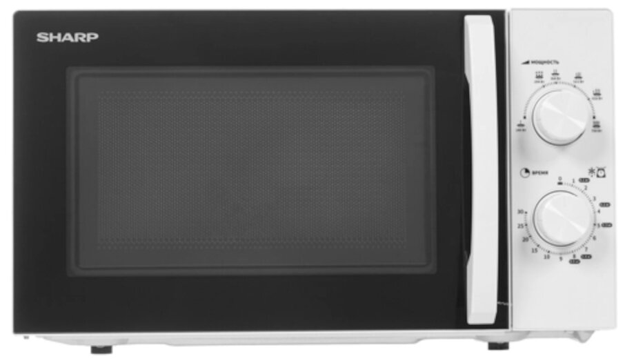 Микроволновая печь Sharp R-2200RW белый - фотография № 1