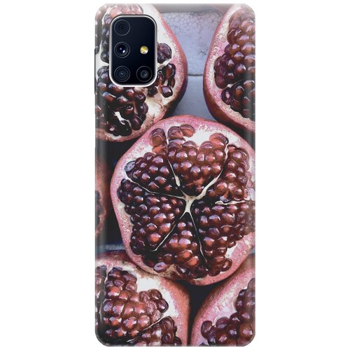 фото Силиконовый чехол на samsung galaxy m31s / самсунг м31 эс с принтом "гранаты" gosso