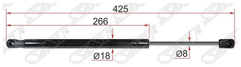 Амортизатор Крышки Багажника Renault Duster 10- Sat арт. ST-904520004R