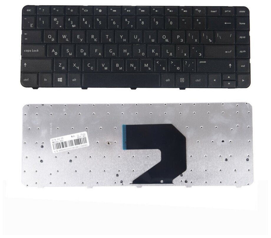 Клавиатура для HP 630 650 CQ57 G6-1000 250-G1 AER15700010 AER15U00310