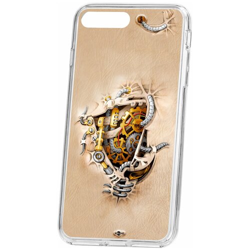 фото Чехол для apple iphone 8 plus / 7 plus kruche print механизм / чехол для apple iphone / чехол с рисунком / чехол с принтом / чехол для айфон / бампер на айфон / чехол накладка для iphone / противоударная накладка для iphone / защита для iphone / защита на айфон / cиликоновый чехол для iphone / пластиковый чехол на iphone / защитный чехол для iphone кruче