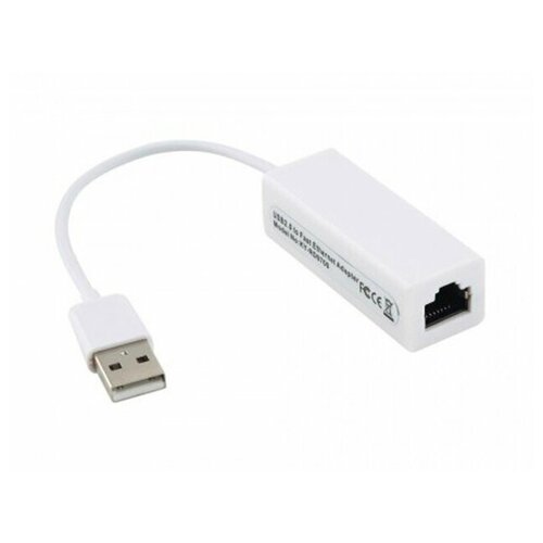 Сетевой адаптер переходник USB 2.0 - LAN RJ-45 KS-is сетевая карта ethernet адаптер usb lan с хабом на 3 usb 2 0 порта 100 мбит с