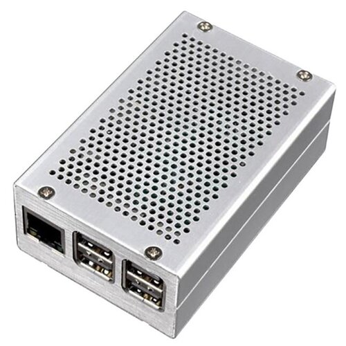 Корпус ACD RA193 Корпус ACD Heat Dispersion Metal Aluminium Alloy Case for Raspberry Pi 3, Silver корпус acd ra175 black case w sense hat hole for raspberry pi 3 b