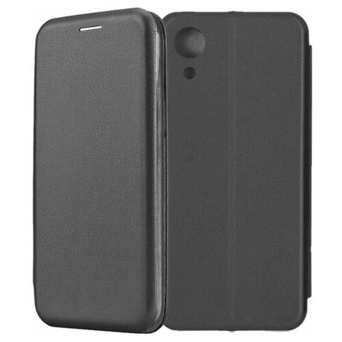 Чехол-книжка Fashion Case для Samsung Galaxy A03 Core A032 черный чехол книжка fashion case для samsung galaxy a03 a035 красный