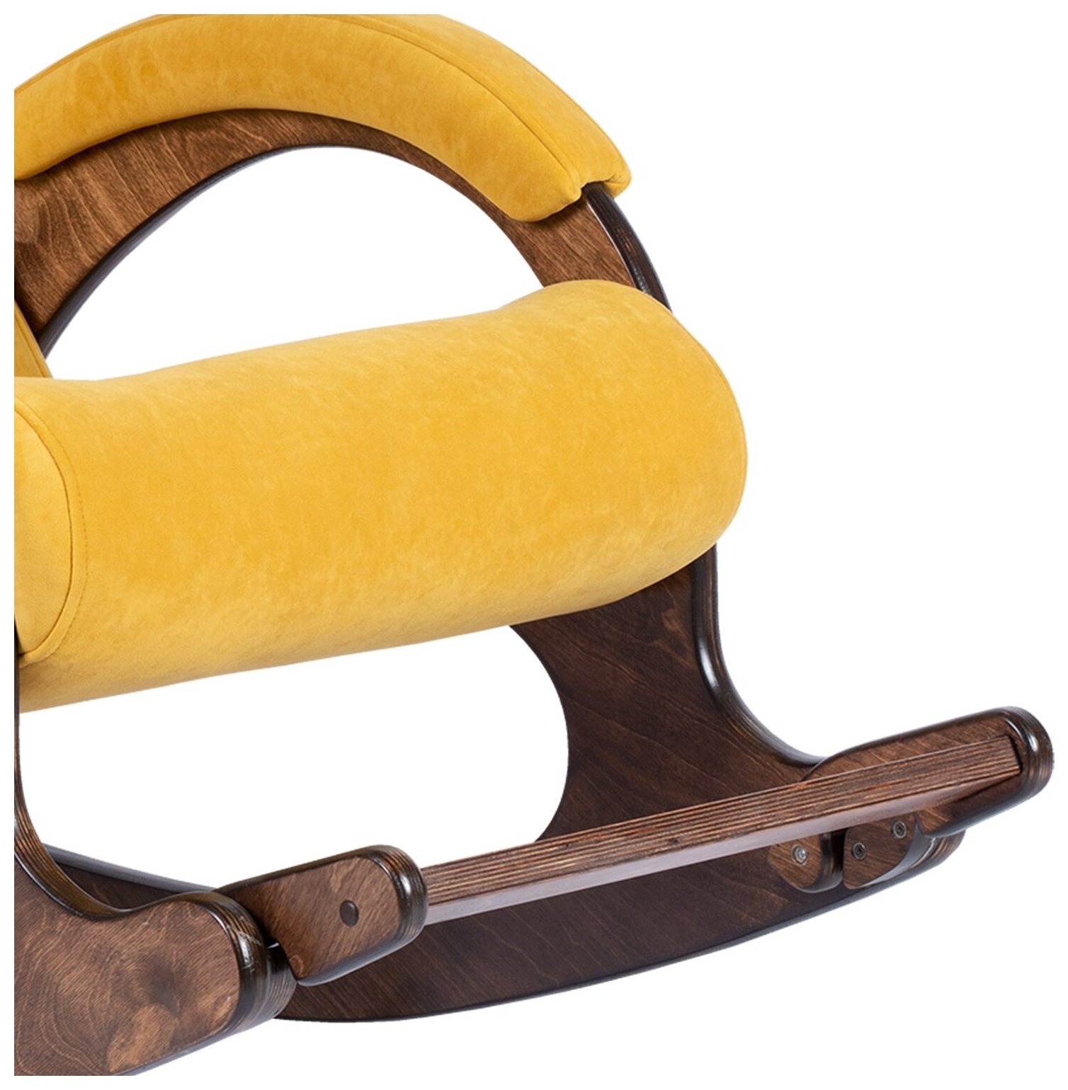 Кресло-качалка Симфония Yellow Banana, Античный дуб - фотография № 6