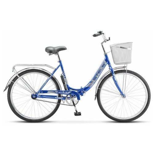 Городской велосипед STELS Pilot 810 26 Z010 синий 19