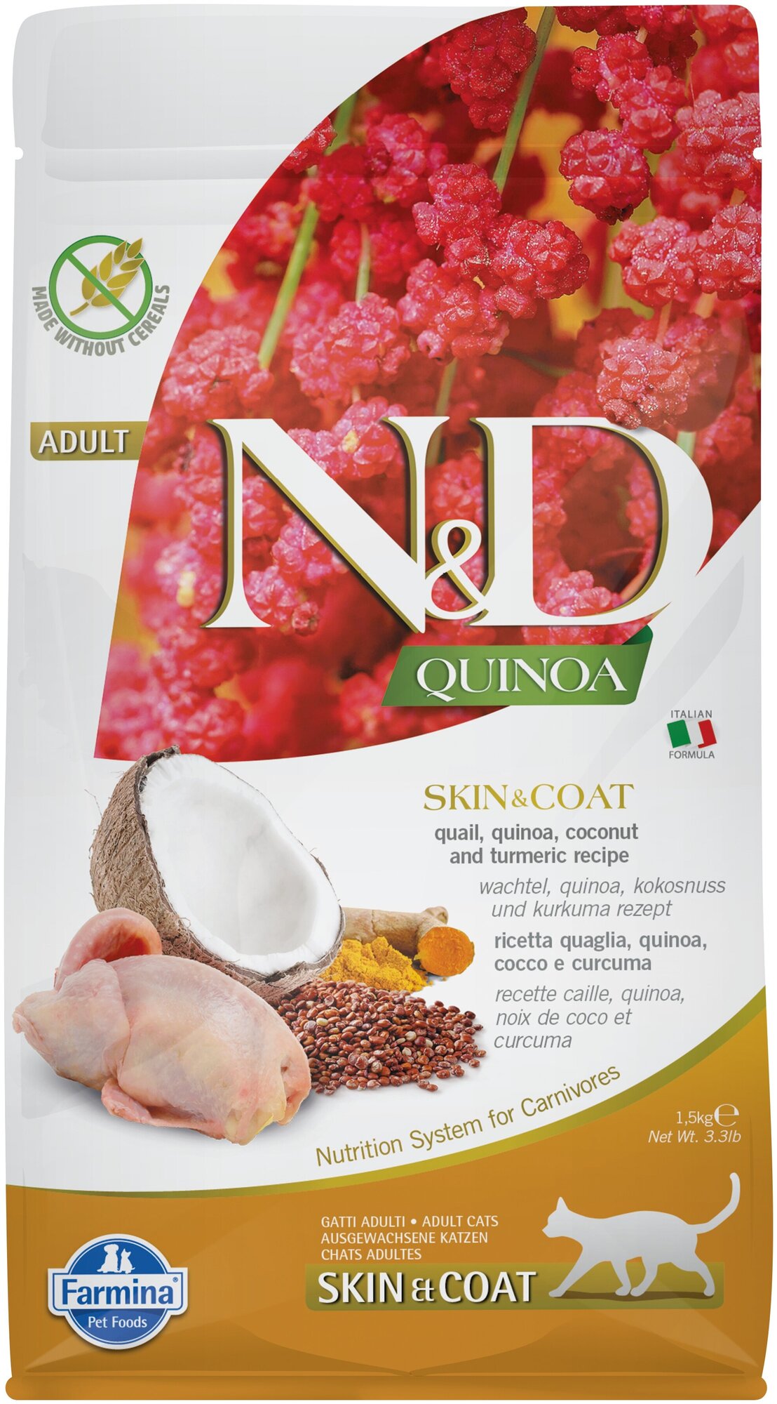      Farmina N&D Quinoa, ,      ,  ,  ,  ,   1.5 