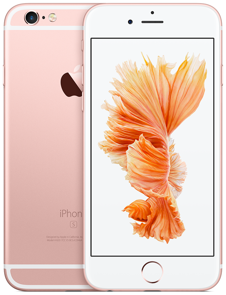 Смартфон Apple iPhone 6S 16 ГБ RU, 1 SIM, розовое золото