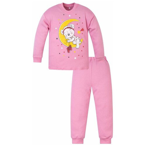 Пижама детская 800п, Утенок, рост 86 см, розовый_мишутка