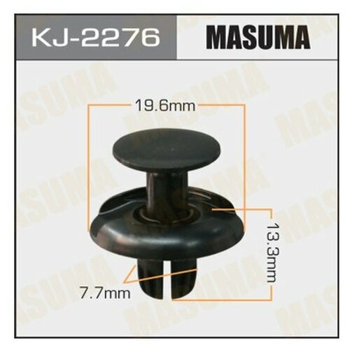 фото Зажим, молдинг / защитная накладка masuma kj2276 для honda civic vii, cr-v i, logo