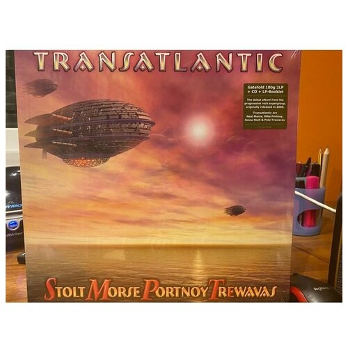 TRANSATLANTIC SMPTE 2LP+CD 180 Gram Black Vinyl Gatefold Booklet 12
