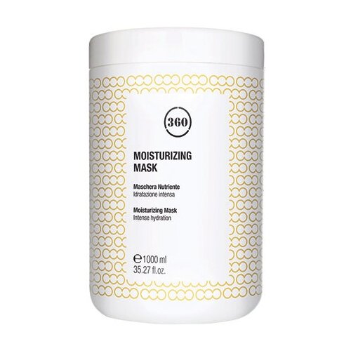 360 Увлажняющая маска для волос Moisturizing Mask, 1000 мл