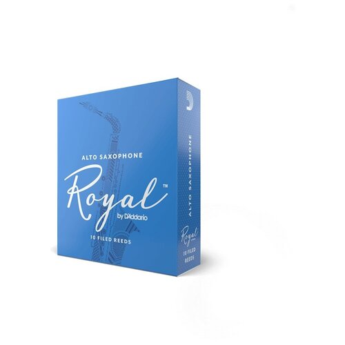 Трости для саксофона альт DAddario RJB1010 Rico Royal the u s a original rico royal blue box clarinet reed