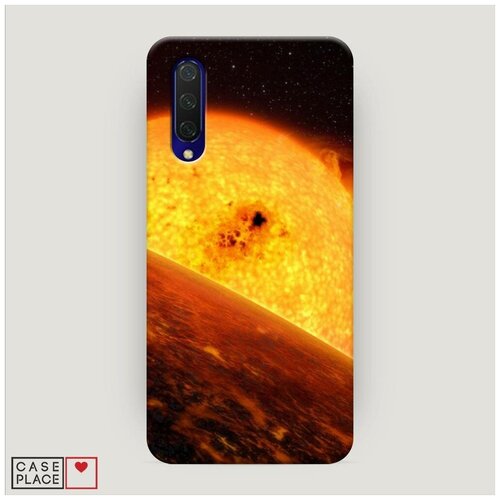 фото Чехол пластиковый xiaomi mi cc9 раскаленное солнце case place