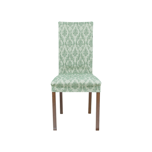 фото Чехол для мебели: чехол на стул 2 шт со спинкой 40 см "орна" фисташковый еврочехол