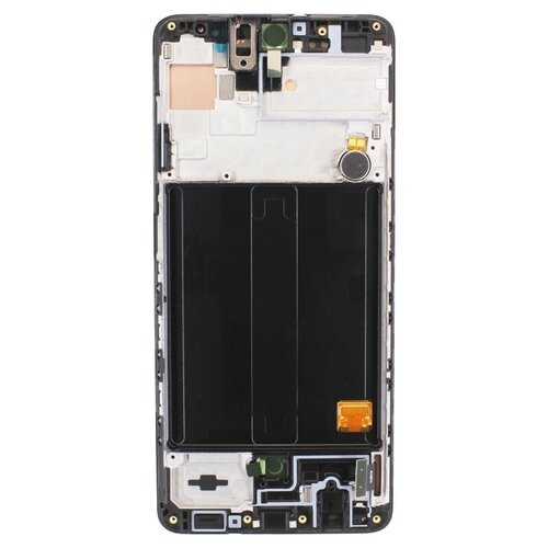 Дисплей для Samsung A516F Galaxy A51 5G модуль с рамкой и тачскрином (U - вырез камеры) (черный) (AMOLED) дисплей для samsung a516f galaxy a51 5g в сборе с тачскрином u вырез камеры черный amoled