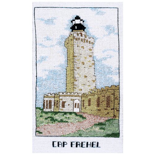 фото Набор для вышивания: phare “cap frehel” (маяк кап фреель) le bonheur des dames 10,5*17,5, 1981