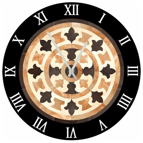 фото Svs настенные часы svs 3002921 узор