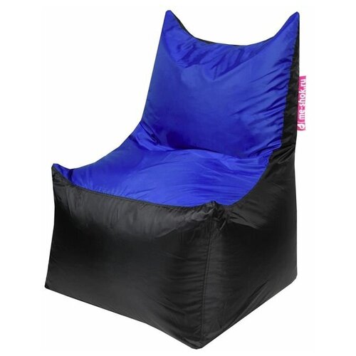 фото Me-shok кресло - мешок «трон», ширина 70 см, глубина 70 см, высота 110 см, цвет синий