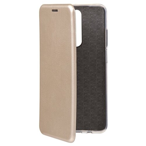 Чехол Innovation для Xiaomi Redmi K30 Book Silicone Magnetic Gold 17084 for xiaomi redmi k30 case luxury leather retro stand wallet flip phone cover for redmi k30 5g magnetic filp case