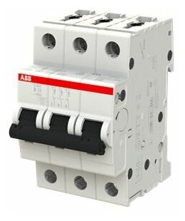 Автоматический выключатель ABB S203 2CDS253001R0135 3P B 13А 6кА