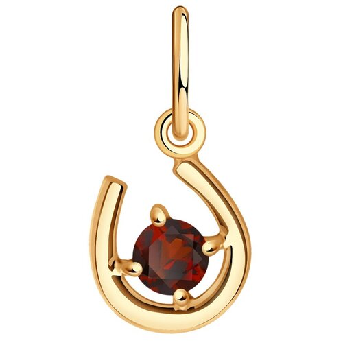 фото Diamant подвеска из золота с гранатом 51-330-01337-1