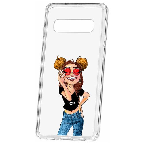 фото Чехол на samsung galaxy s10 kruche print smiling / чехол для samsung / чехол с рисунком / чехол с принтом / чехол для самсунг / чехол для самсунг / бампер на гелакси / чехол накладка для гэлэкси / противоударная накладка для samsung galaxy / защита для galaxy / защита на samsung / cиликоновый чехол для samaung galaxy / пластиковый чехол на самсунг / защитный чехол для самсунг / чехольчик / защита телефона / ударопрочный чехол / галакси кruче