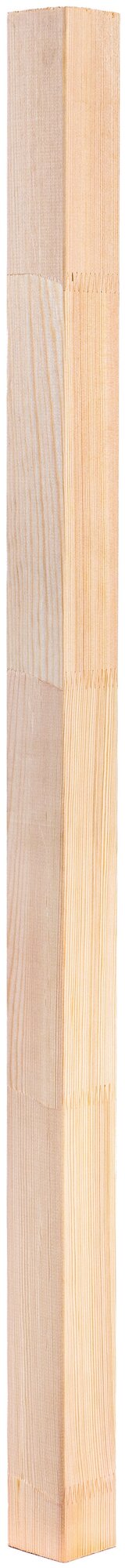 Набор 4 прямоугольные балясины 900х50х50мм из сосны / сращенная / ограждение для лестницы деревянное модель 50/П5 - фотография № 2