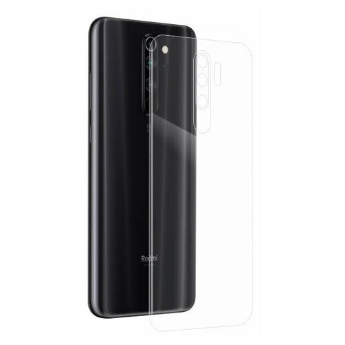 пленка защитная luxcase xiaomi redmi go hybrid прозрачная 2 шт Гидрогелевая пленка LuxCase для Xiaomi Redmi 9 Back 0.14mm Transparent 86080