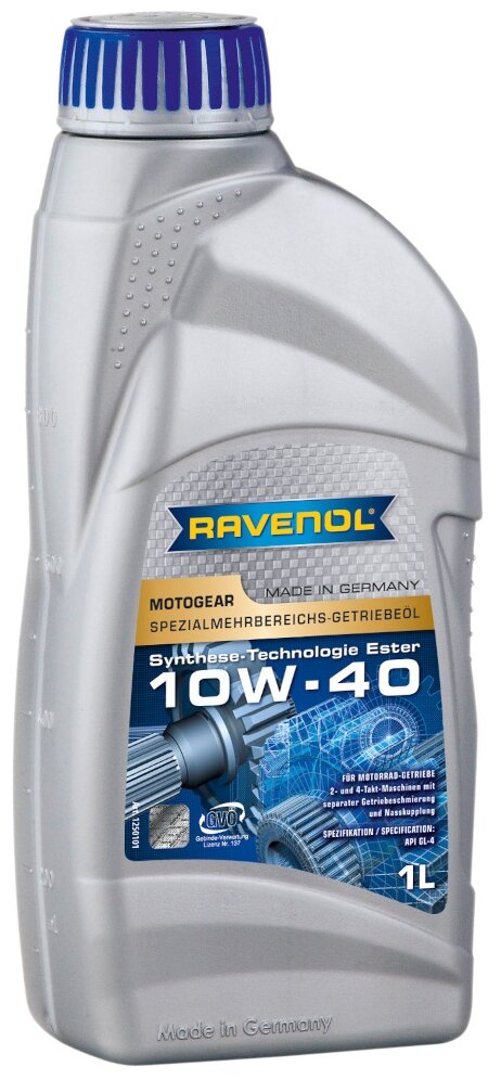   RAVENOL Motogear SAE 10W-40 GL-4 (1) new