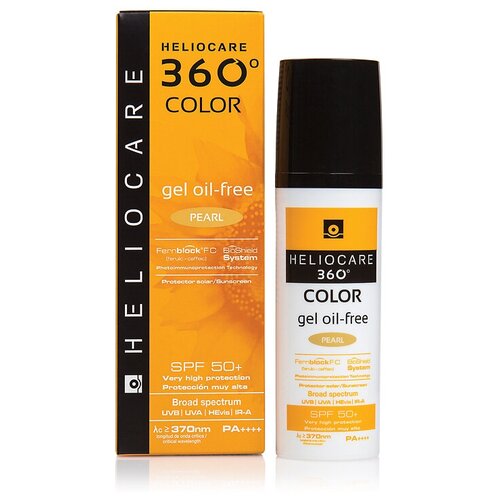 IFC Heliocare Тональный солнцезащитный гель с SPF50+ (Жемчужный) (HELIOCARE 360º Color Gel Oil-Free Pearl Sunscreen SPF50+ 50 ml)