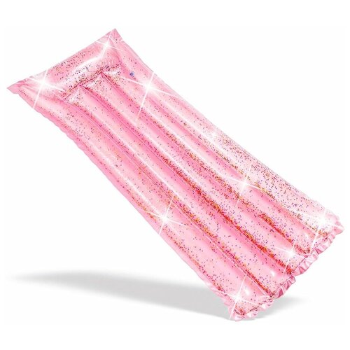 фото Надувной матрас розовый блеск, 170х53х15 см bestway