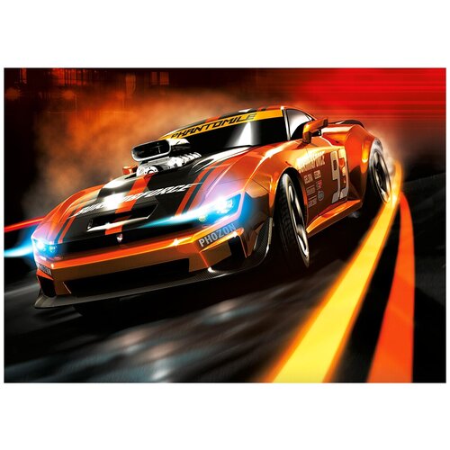 Авто. Ridge Racer 3D - Виниловые фотообои, (211х150 см) авто красный спорткар виниловые фотообои 211х150 см