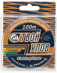 Леска Твой Улов Fishing Line 100 м, 0.3 мм, 8.97 кг