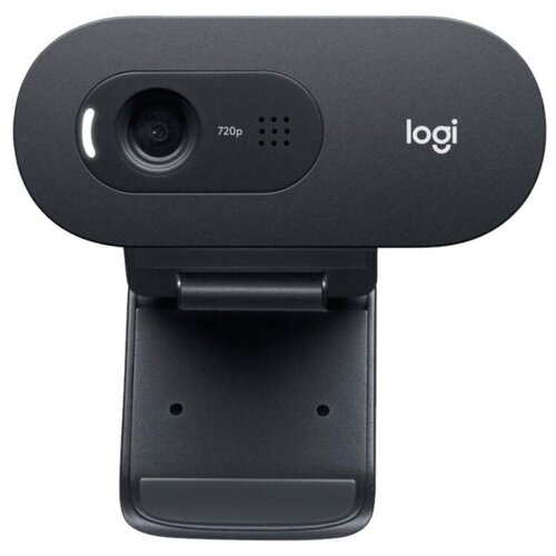 Веб-камера для видеоконференций Logitech Webcam C505e Black (960-001372), 1 шт.