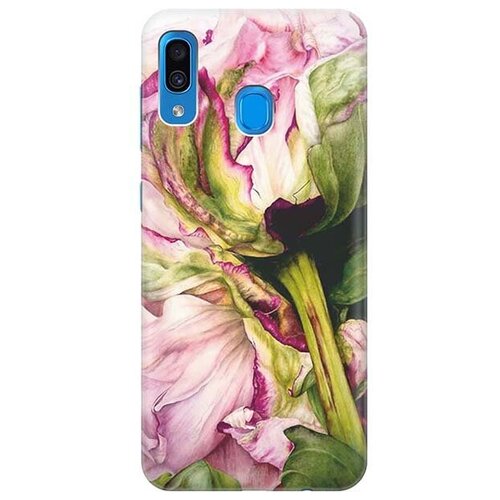 фото Чехол - накладка artcolor для samsung galaxy a20 / a30 с принтом "нежность цветка" re:pa