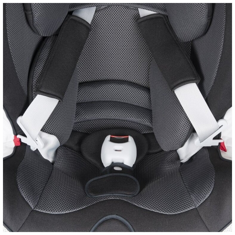 Автокресло Carmate Swing Moon Premium черно-серое - фото №13
