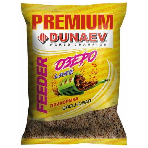 прикормка dunaev premium 1кг карп сазан кукуруза Прикормка Dunaev PREMIUM Фидер Озеро 1 кг