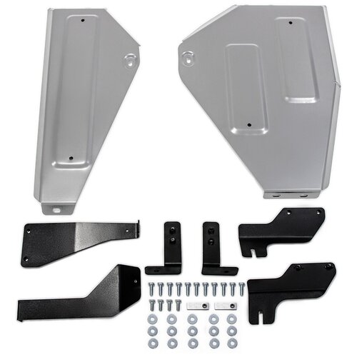 фото Защита топл. бака rival nissan qashqai россия 4wd 15-19/qashqai 4wd 19-21/x-trail t32 4wd 15-/renault koleos ii 4wd 16-20, алюминий 4мм, 333.4149.1