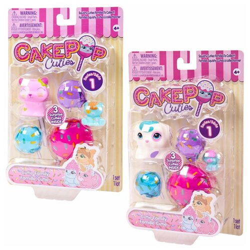 Cake Pop Cuties Набор игрушек Cake Pop Cuties Families