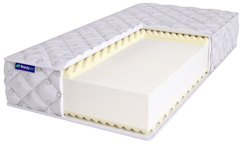 Матрас BeautySon Roll FOAM HARD 14 Massage Double - Бесклеевой, Беспружинный, 120х190 см